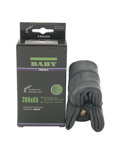 Камера велосипедная, 280x65-203, AV 135° в торговой упаковке, NIPLE CURVE 135 degree Hota