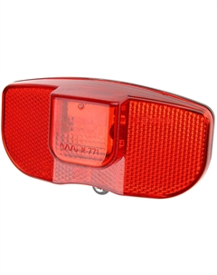 Велофонарь JY-148, задний, черно-красный, LU045348 Jing yi