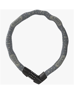 Замок вело, цепь на коде 4х разр 1385/75см grey lightni Tresor 6мм класс защиты 6/15 темно-серый, 05-0088012 Abus