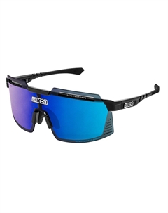 Велоочки, Aerowatt Foza Black Multimirror Blue + Rain Clear, EY38030200 Scicon