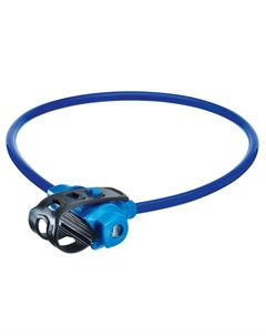 Велосипедный замок KS 211, тросовый, кодовый, 10 х 750 мм, синий, с держателем Fixxgo, KS 211/75/10 FIXXGO 2 Trelock