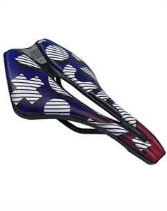 Седло велосипедное DS-30J, MTB, с цветным принтом, унисекс, ARV000216 Enlee