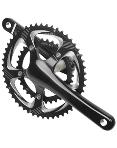 Система шатунов велосипедные MTB 34/50 172.5mm, 11 ск.,A lu черн., 350470 Mighty