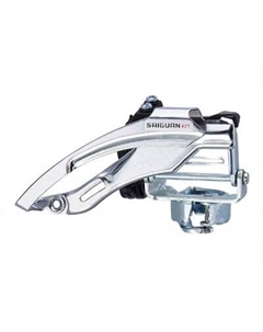 Переключатель, передний, универсальная тяга, для 21/24 ск, стальной зажим D:31.8, 20T, QD-30 Tbs