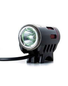 Фонарь велосипедный передний 300, 1800 \1200, Cree XM-L2, черно-красный, EBL300 Lumen