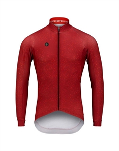 Веломайка Kosmos, длинный рукав, красный, WL359 (Размер: L, Цвет: красный) Wilier