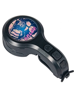 Велозвонок OBP-10, дизайн горилла, пластик, D-50 мм, ARV000497 Enlee