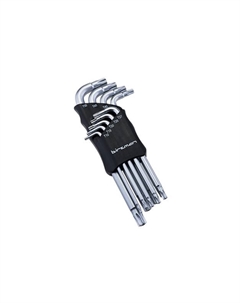 Набор ключей Long Arm Torx, T10/T15/T20/T25/T27/T30/T40/T45/T50, BM12-ST-ATC03-K Birzman