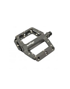 Педали велосипедные B321DU-B, алюминиевые, 106,1х105х22 mm, 378 г, сменные шипы, черные, 6-190430 Wellgo