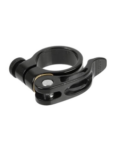 Хомут подседельный с эксцентриком 34,9 мм, черный 250827 Zoom®