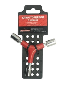 Ключ в виде Y-торцев 8/9/10мм, NTB17175-A Tbs