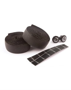 Лента на руль для велосипеда CLARKS CHBT-2810, рельефный рисунок «змеиная кожа», крепеж, заглушки на руль, черный, 3-261 Clarks