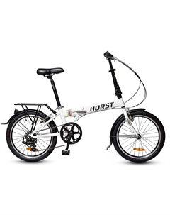 Велосипед складной Optimus 20", 2022, 24-2200000093 (Рама: one size (Рост: 145-185см). Цвет: Красный) Хорст