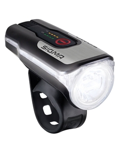 Фара велосипедная AURA 80 FL люкс, OSRAM LED, 3 режима, USB, передняя, 4-017800 Sigma