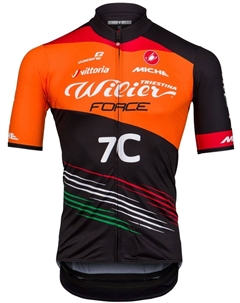 Веломайка короткий рукав Team Force 7C, WL252 (Размер: M) Wilier