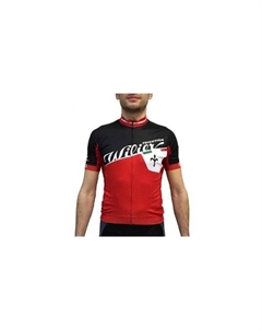 Веломайка короткий рукав GSG RUS, черный/красный, 2017, 229E35 (Размер: L) Wilier