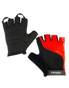 Велоперчатки мужские, короткие пальцы, черно-красные, GL-TX-018041A-XL-BKR (Размер XL) Trix