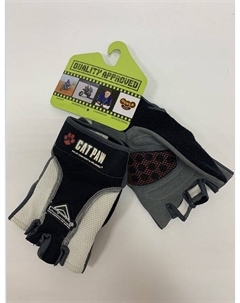 Велоперчатки SKUNK_XC, короткий палец, сетчатый верх, замшевая ладонь с гелем, черно-серый, POL_SKUNK_XC_XXL (Размер: 9 M) Polednik