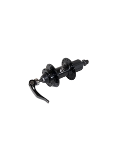 Втулка велосипедная MTB DISC, задняя, алюминиевая, под Disk, эксцентрик, ось 135x145мм, черная, DC-22 Formula