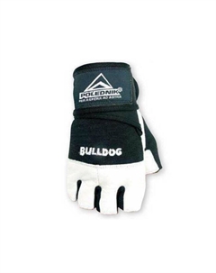 Перчатки велосипедные BULLDOG, эластичный верх, широкая манжета, кожаная ладошка, черный, POL_BULLDOG_XXL_blk (Размер: 11 XL ) Polednik