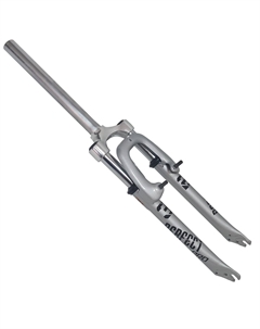 Вилка амортизационная, шток OD:28.6 / ID:25.4, длина 260мм, без резьбы, серебристая, ME-Z327ESV-26--AL Tbs