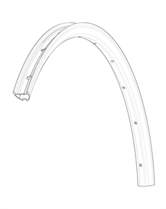 Обод велосипедный, Crossmax Pro Carbon 29 2019, передний, LV3764000 Mavic