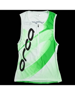 Веломайка для триатлона 226 Print Tri Tank 2016, черный/зеленый, FVD4 (Размер XL) Orca