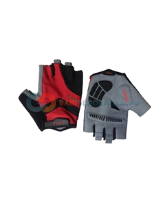 Велоперчатки RACE PRO, с петельками, черно-красный, 08-202251 (Размер: M) Fuzz