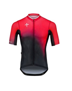 Веломайка короткий рукав Zero SLR, красно-черный, WL291 (Размер: S, ) Wilier