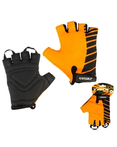 Велоперчатки мужские, короткие пальцы, оранжевые, GL-TX-018208C-2XL-OR (Размер M) Trix