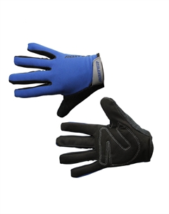 Велоперчатки, черно-синие, 2019, ZTB00006-A (Размер: M) Roxter