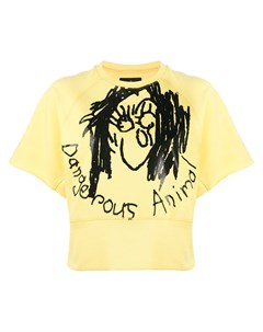 Vivienne westwood anglomania футболка с принтом dangerous animal xs желтый Vivienne westwood anglomania
