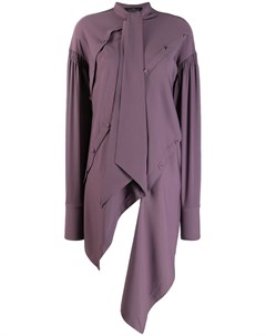 Rokh блузка асимметричного кроя 36 фиолетовый Rokh