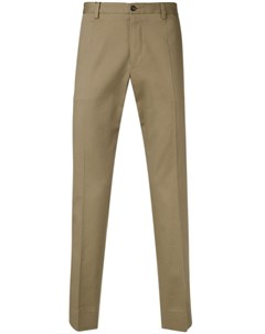 Dolce gabbana классические брюки прямого кроя 56 нейтральные цвета Dolce&gabbana