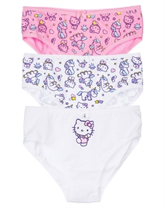 Трусы трикотажные для девочек, 3 шт в комплекте Playtoday tween