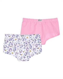 Трусы трикотажные для девочек, 2 шт в комплекте Playtoday tween