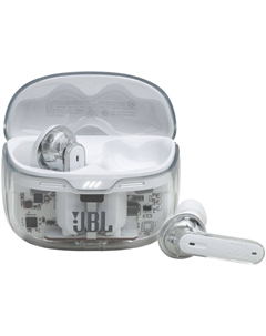 Bluetooth гарнитура JBL Tune Beam Ghost Edition White Jbl