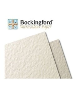 Бумага для акварели Bockingford Rough крупное зерно 56х76 см 300 г белый St cuthberts mill