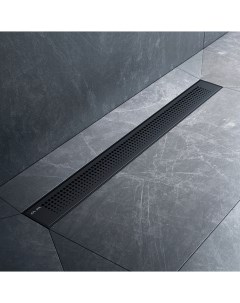 Душевой трап (лоток) PrimeFlow Cut Gradient 70 см, черный матовый Am.pm.