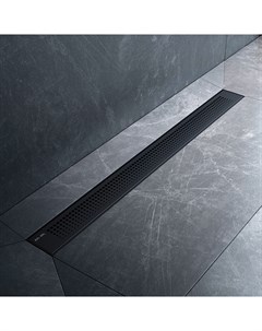 Душевой трап (лоток) PrimeFlow Cut Gradient 80 см, черный матовый Am.pm.