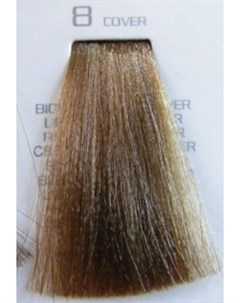 8 краска для волос biondo chiaro cover HAIR LIGHT CREMA COLORANTE 100мл Hair company