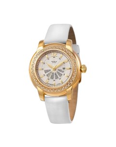 Золотые женские часы Celebrity с фианитами Nika