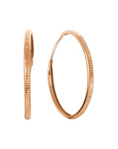 Серьги-конго из золота Talant