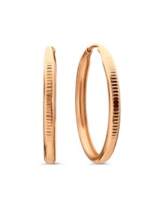 Серьги-конго из золота Talant