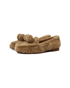 Лоферы из овчины Santoni