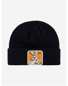 Шапка с отворотом CL/LOO5/1/BON/BUN1 Looney Tunes Bugs Bunny (черный), Черный Capslab®