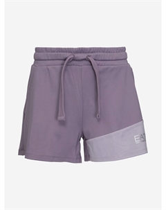 Шорты женские EA7 Shorts, Фиолетовый Ea7 emporio armani