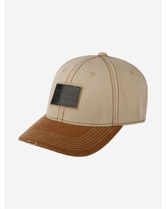 Бейсболка 7721144 BASEBALL CAP LEATHER PATCH VINTAGE DISTRESSED (бежевый), Бежевый Stetson