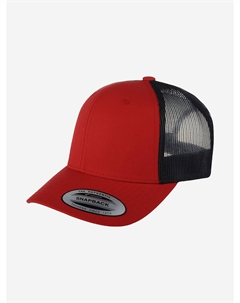 Бейсболка с сеточкой 6606T (красный), Красный Flexfit