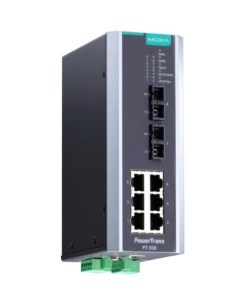 Коммутатор управляемый PT-508-MM-SC-24 6x10/100BaseT(X), 2 x 100BaseFX MM, SC, 1 x 24 VDC Moxa